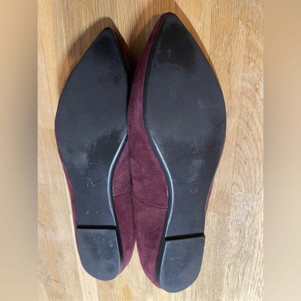 Jeffrey Campbell Deep Burgundy Flats - Picture 7 of 7